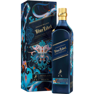 Johnnie Walker Limited Edition Design Blue Label James Jean Dragon Blended Scotch Whiskey 750ml - Image 1