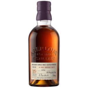 Aberlour Single Cask 19 Year Old 1st Fill Sherry Butt Speyside Single Malt Scotch Whisky 750ml - Image 1