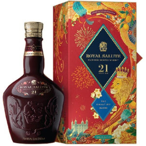 Chivas Regal Royal Salute The Signature Blend Chinese New Year Special Edition 21 Year Old Blended Scotch Whisky 750ml - Image 1