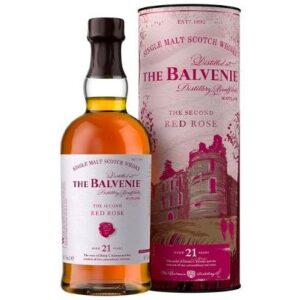 Balvenie The Second Red Rose Single Malt Scotch Whisky Aged 21 Years 750ml - Image 1