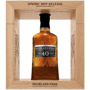 Highland Park, 40 Year Old Single Malt Scotch Whisky 750ml - Image 1