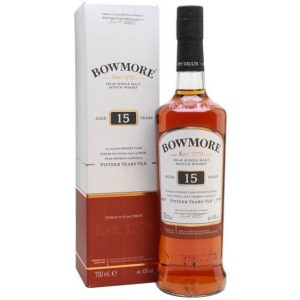 Bowmore 15 Year Single Malt Scotch 750ml - Image 1