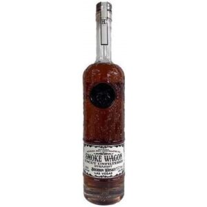 Smoke Wagon Uncut Unfiltered Straight Bourbon Whiskey Clear Botlle 750ml - Image 1