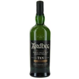 Ardbeg 10 Year Single Malt Scotch Whisky 750ml Gift Set with Glasses - Image 1