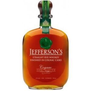 Jefferson's Straight Rye Whiskey Finished In Cognac Casks 750ml - Image 1