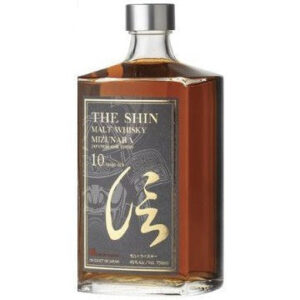 The Shin 10 Year Old Japanese Malt Whisky Mizunara Oak Finish 750ml - Image 1