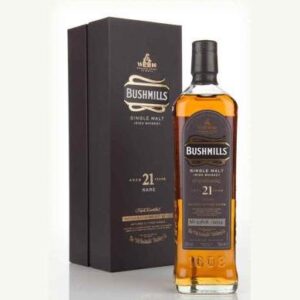 Bushmills 21 Year Single Malt Irish Whiskey 750ml - Image 1