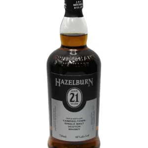 Hazelburn 21 Year Old Single Malt Scotch Whisky 700ml - Image 1