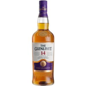 The Glenlivet 14 Year Single Malt Scotch Whisky Cognac Cask Selection 750ml - Image 1