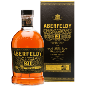 Aberfeldy 21 Year Limited Edition St-Emilion French Wine Cask Finish - Image 1