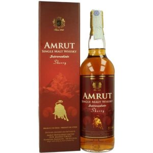 Amrut Intermediate Sherry Indian Single Malt Whisky (750mL) - Image 1