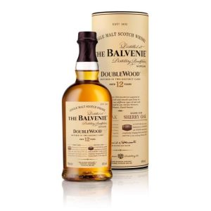 Balvenie 12 Year Old Doublewood Speyside Single Malt (750mL) - Image 1