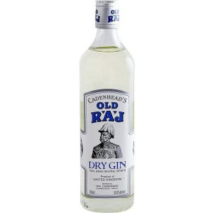 Cadenhead's Old Raj 55% Dry Gin - Image 1