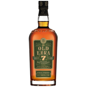 Ezra Brooks Old Ezra 7 Year Old Barrel Strength Kentucky Straight Rye Whiskey - Image 1