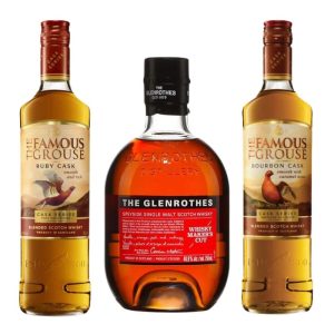 Glenrothes 'Whisky Maker's Cut' Scotch & Famous Grouse Cask Series Bourbon Cask Blended Scotch - Image 1