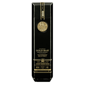 Gold Bar Black Double Cask Straight Bourbon Whiskey - Image 1