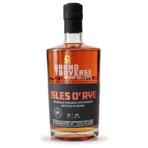 Grand Traverse Isles of Rye Bottled in Bond Whiskey (750mL) - Image 1