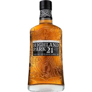 HIGHLAND PARK 21 YO SINGLE MALT WHISKY (750mL) - Image 1