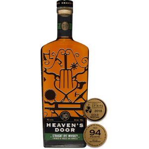 Heavens Door Straight Rye Whiskey (750mL) - Image 1