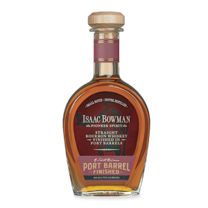 Isaac Bowman Port Barrel Finished Virginia Straight Bourbon (750mL) - Image 1