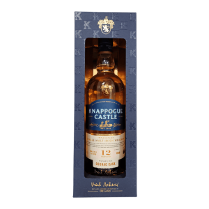 Knappogue Castle 12 Year Old Cognac Cask Matured Single Malt Irish Whiskey - Image 1