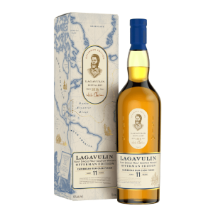 Lagavulin 11 Year Offerman Edition Caribbean Rum Cask Finish - Image 1