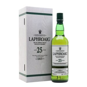 Laphroaig Scotch Single Malt 25 Year Cask Strength (750ml) - Image 1