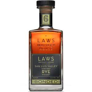 Laws Whiskey House San Luis Valley Straight Rye Whiskey Bottled in Bond (750mL) - Image 1