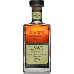 Laws Whiskey House San Luis Valley Straight Rye Whiskey (750mL) - Image 1