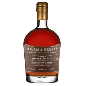 Milam & Greene Very Small Batch Charred French Oak Finish Straight Bourbon Whiskey - Image 1