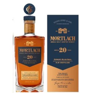 Mortlach 20 YO Single Malt Whisky - Cowie’s Blue Seal (750mL) - Image 1