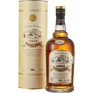 Omar Solera Aged Sherry Cask Finished Single Malt Whisky (750mL) - Image 1