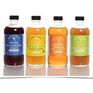 Royal Rose Organic Syrups Vodka Cocktail Pack (4 x 8oz) - Image 1