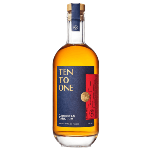 Ten To One Caribbean Dark Rum - Image 1