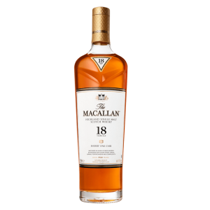 The Macallan 18 Year Old Sherry Oak Cask Highland Single Malt Scotch Whisky - Image 1