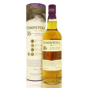 Tomintoul 16 Year Old Speyside Single Malt (750mL) - Image 1