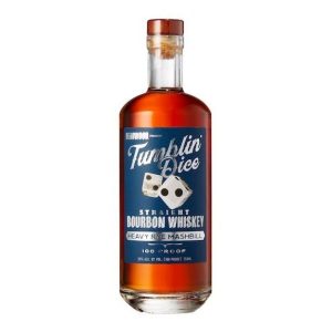 Tumblin' Dice 100 Proof Heavy Rye Bourbon Whiskey (750mL) - Image 1