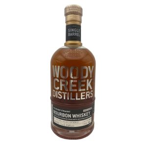 Woody Creek Distillers Single Barrel Colorado Straight Bourbon Whiskey - Image 1