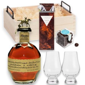 Blanton's Bourbon Choice With Glencairn Glasses Gift Set - Image 1