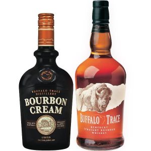 Buffalo Trace Bourbon Whiskey and Bourbon Cream Liqueur 2pk Bundle - Image 1