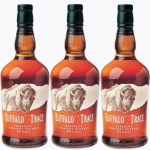 Buffalo Trace Kentucky Straight Bourbon Whiskey 3 Bottles Bundle - Image 1