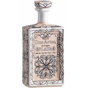 Dos Artes Plata Ceramic Bottle Tequila - Image 1