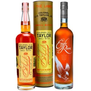 Colonel E.H. Taylor, Jr. Small Batch & Eagle Rare Bourbon Whiskey Bundle - Image 1