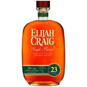 Elijah Craig 23 Year Old Single Barrel Bourbon Whiskey - Image 1