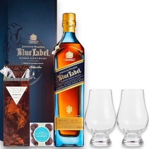 Johnnie Walker Blue Label Blended Scotch Whiskey Gift Set - Image 1