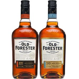 Old Forester 100 and 86 Proof Bourbon Whiskey Bundle - Image 1